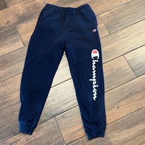 Champion boys size XL navy sweatpants